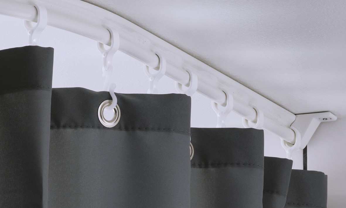 HealSafe Ligature Resistant Curtain Rail System